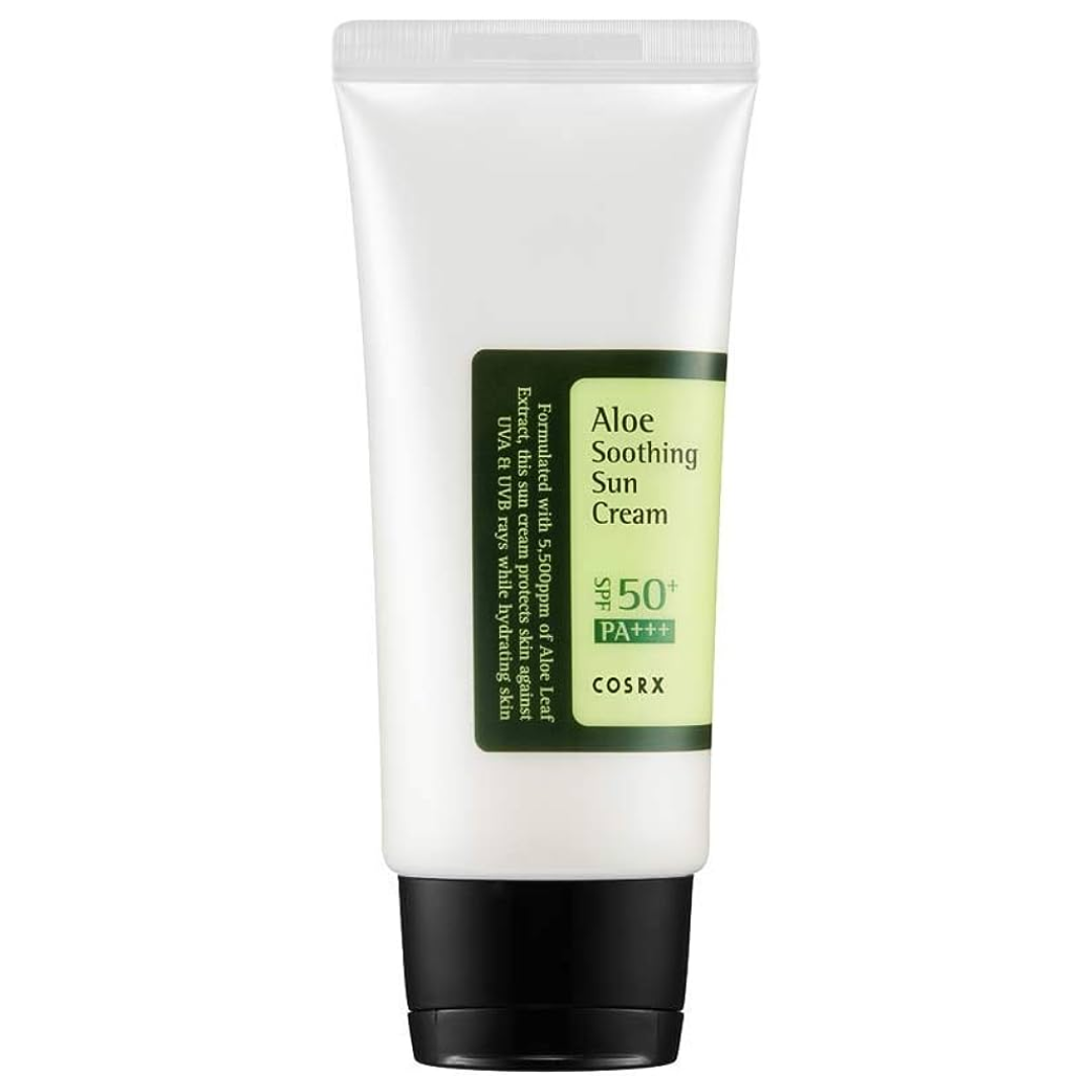 Cosrx aloe soothing sun cream spf50 ürün yorumu